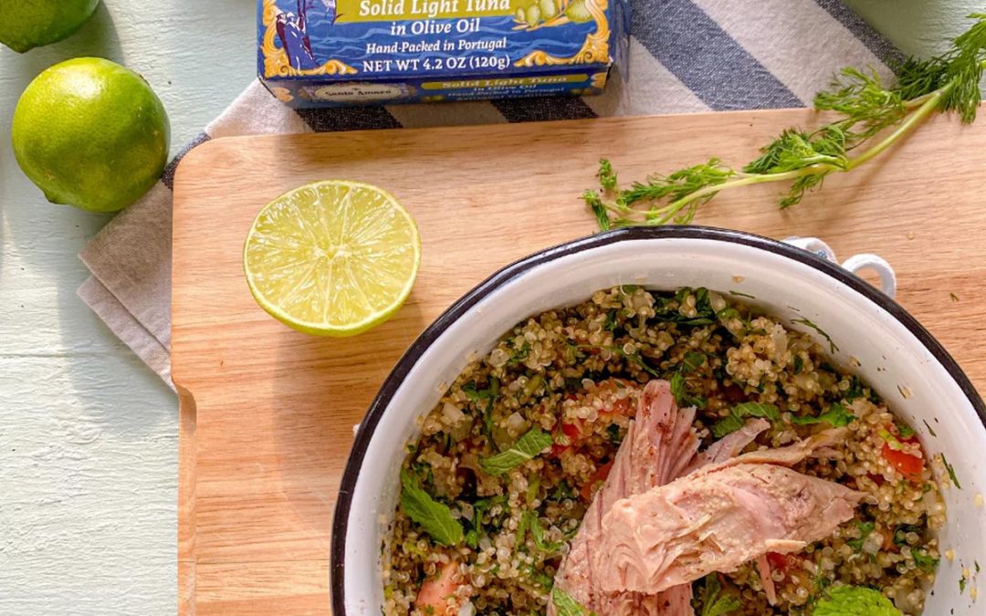 Quinoa with Santo Amaro Tuna in Olive Oil