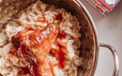 Risotto with Santo Amaro Sardines in Tomate Sauce