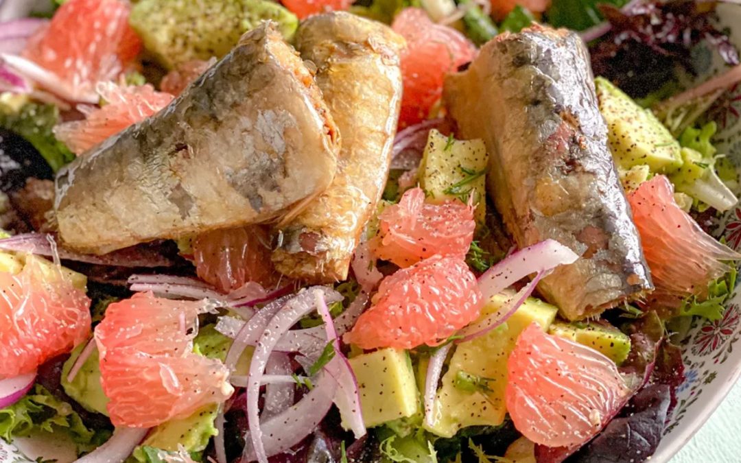 Santo Amaro Sardine Grapefruit Salad