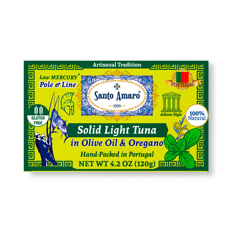 Tuna Fillets in Olive Oil and Oregano